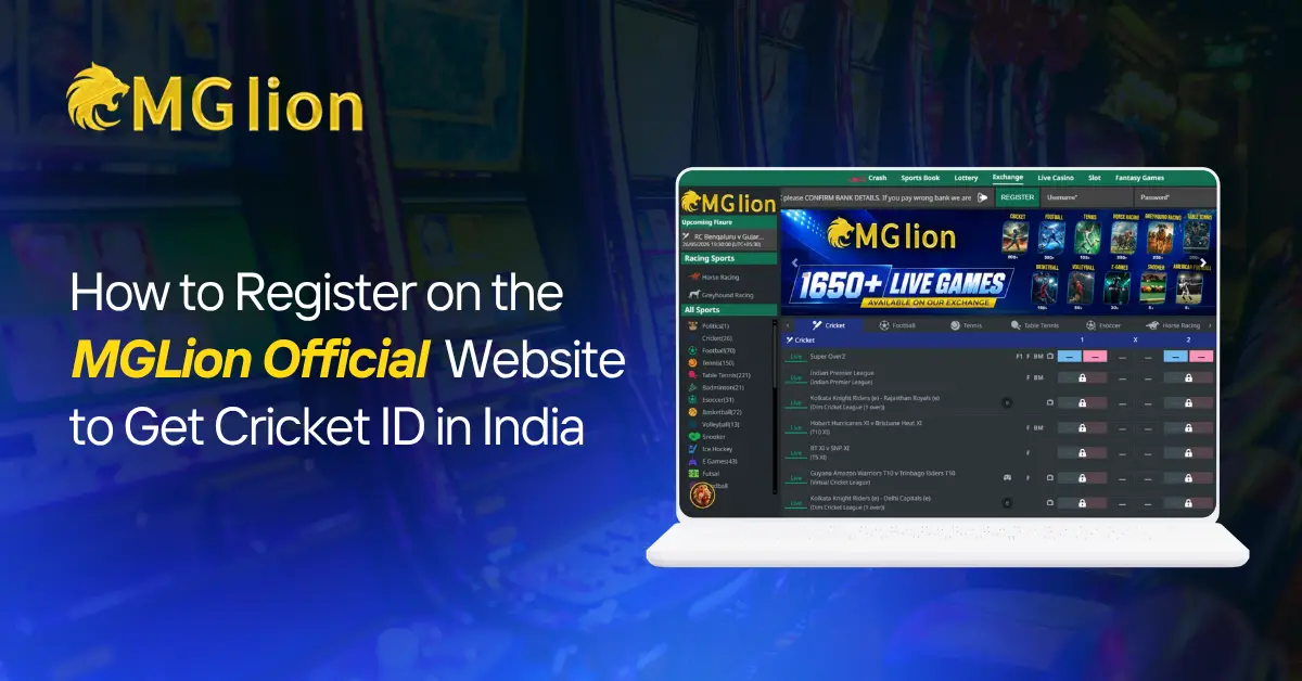 Get Cricket ID in India _Mglion.co
